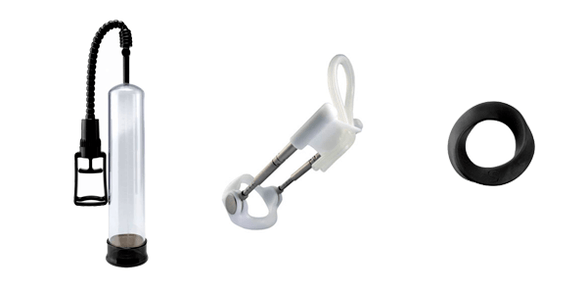 Geräte zur Penisvergrößerung.