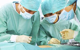 Ligamentotomie eine Operation zur Verlängerung des Penis. 